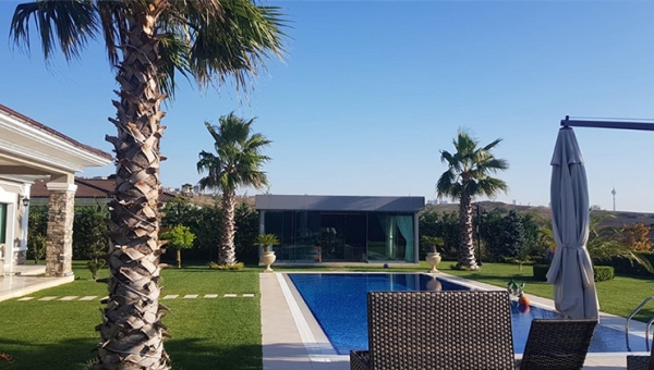 Büyükçekmece Peyzaj Bahçe Düzenleme | Villa Bahçesi Tasarımı 
