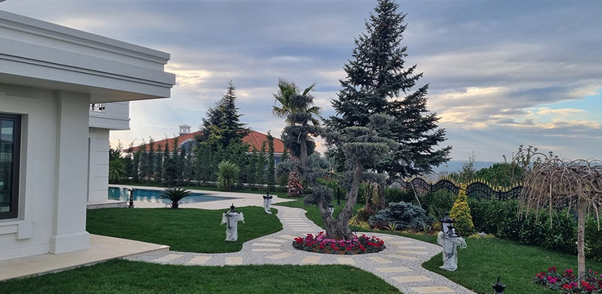 Üsküdar Peyzaj Bahçe Düzenleme | Çengelköy Villa Bahçesi Peyzaj 